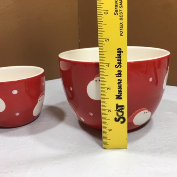 Two Festive Santa Bowls - Picture 5 of 6